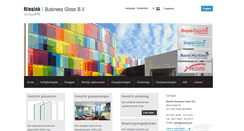 Desktop Screenshot of nissinkglass.com
